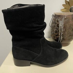 Dixie Women's Black Suede Boots waterproof size 7
